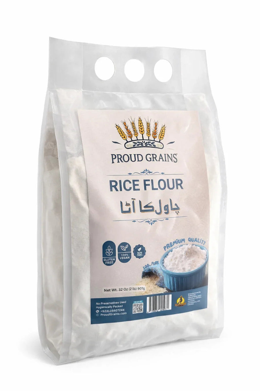 Rice Flour – 908g (2 lb) - Proud Grains